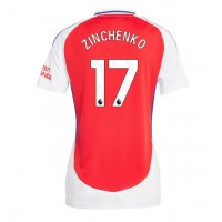 Arsenal Oleksandr Zinchenko #17 Fußballbekleidung Heimtrikot Damen 2024-25 Kurzarm